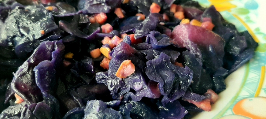 col lombarda al vapor