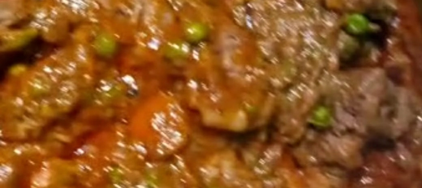 Estofado de ternera con verduritas