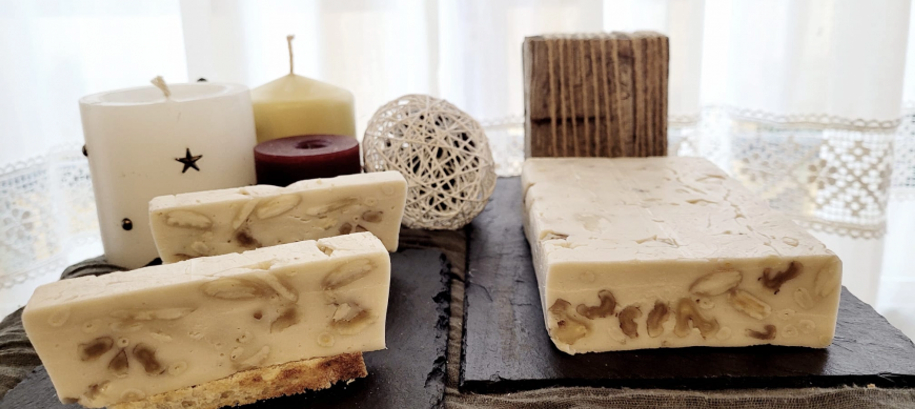 Un turrón de 10: Turrón de queso manchego, Sorprende en los entrantes con Thermomix.