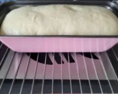 Step <p>Añada la harina de fuerza y la sal y e inicie Amasar espiga /2 min 30 seg. </p><p>Mejor si quitamos el cubilete mientras amasa.</p><p><br></p> illustration