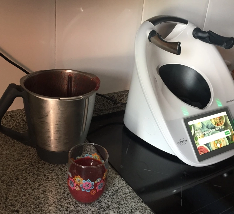 SORBETE DE SANDÁA, ALBARICOQUE Y FRUTOS ROJOS