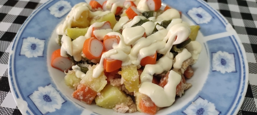 Ensaladilla rusa con Thermomix