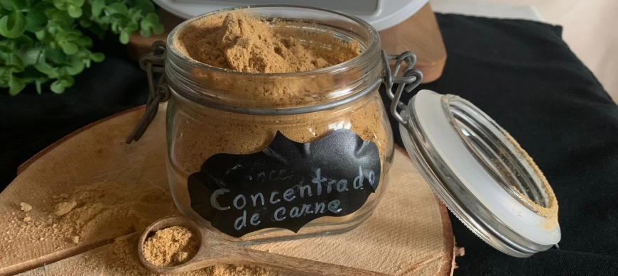 Concentrado casero de carne