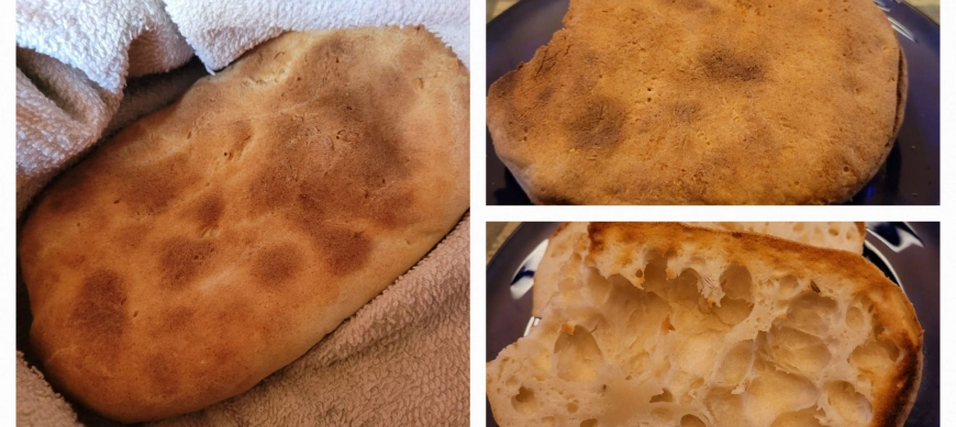 Pan naan, rápido y sin gluten