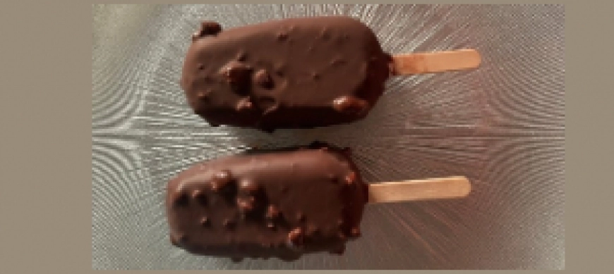 Cobertura de chocolate para helados