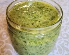 Step <p>Guardar en tarro de cristal con cierre hermético y utilizar o conservar en la nevera.</p> illustration