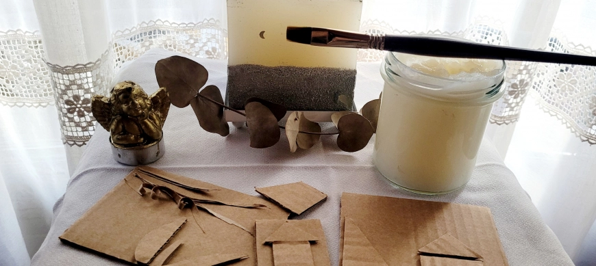 Pegamento casero. Regala Navidad con Thermomix