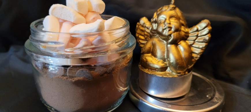 Chocolate a la francesa en tarro. Prepara tus detalles con Thermomix.