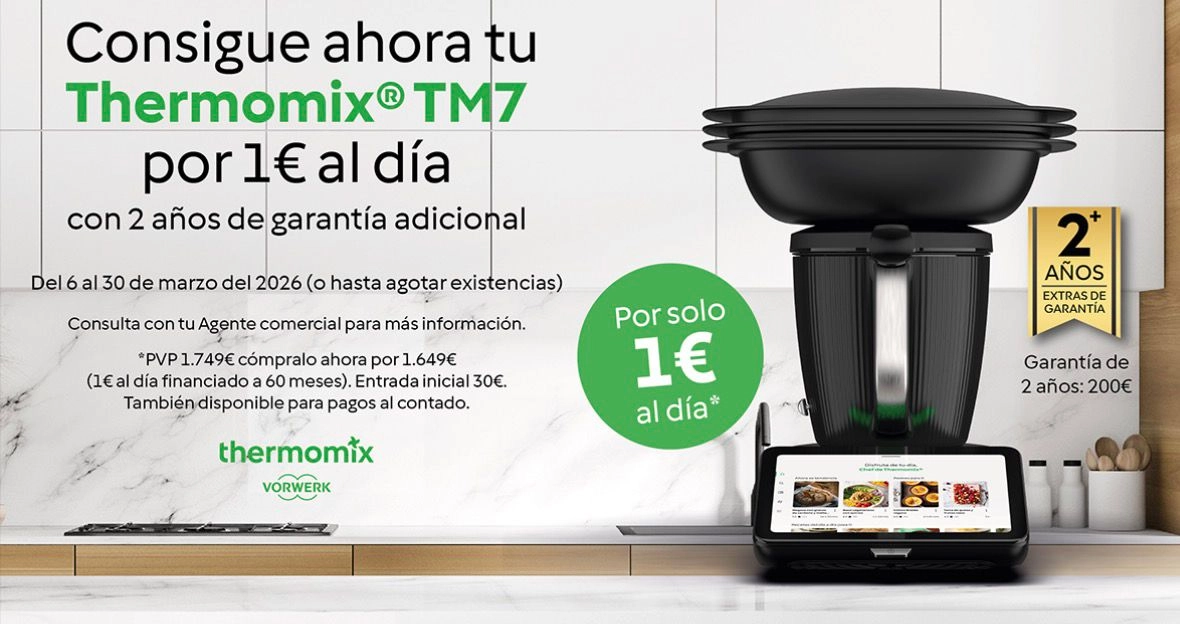 THERMOMIX® TM7 por 1€ al día