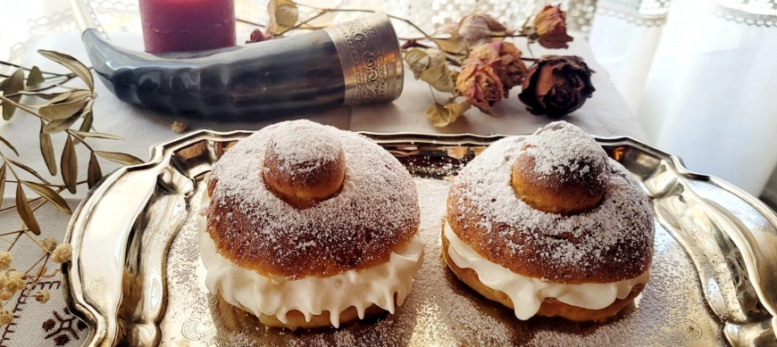 Tetas de Santa Águeda. Tradición sin gluten con Thermomix.