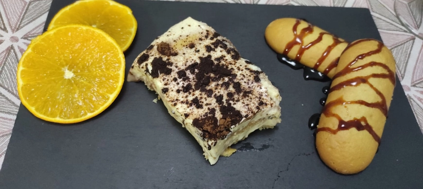 Tiramisú de Naranja