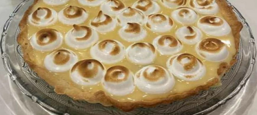 Tarta de limón y merengue