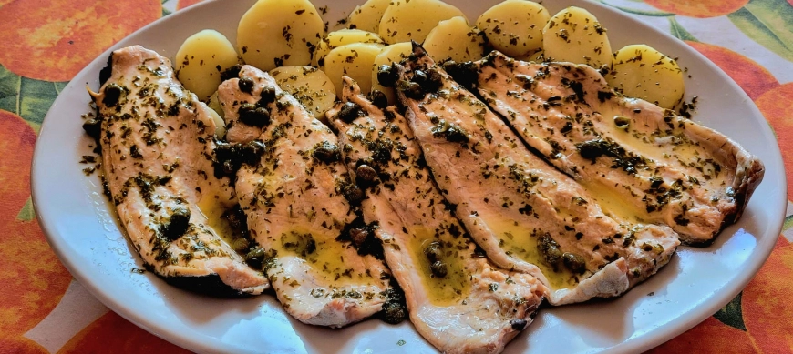 Truchas Belle Meunière con Thermomix.