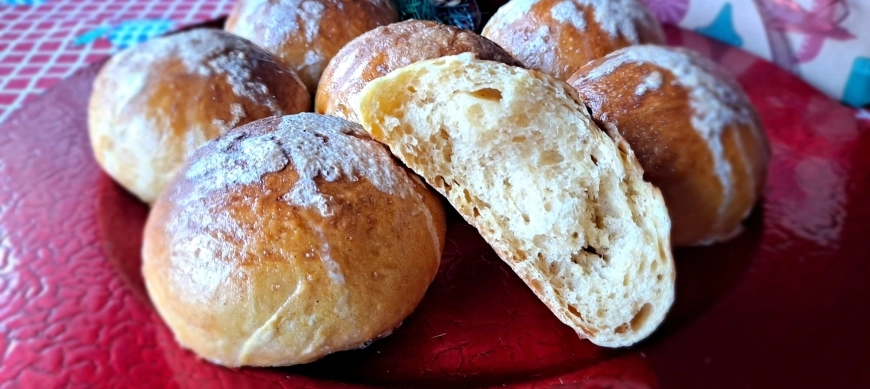 Bollitos suizos de calabaza y canela