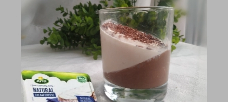 Panna cotta a la crema de toffe con café