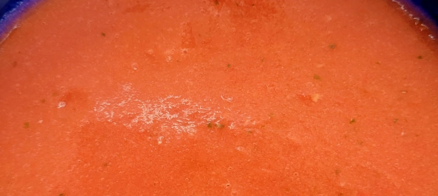 Receta de gazpacho en Thermomix. Gazpacho de sandía.