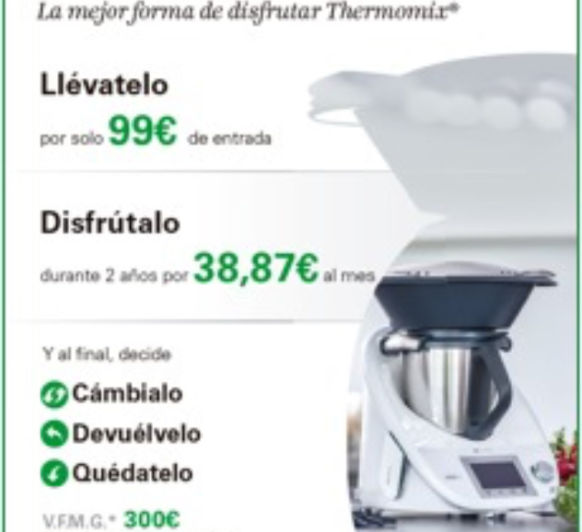 LA MEJOR FORMA DE DISFRUTAR Thermomix® .... OPCIÓN PLUS