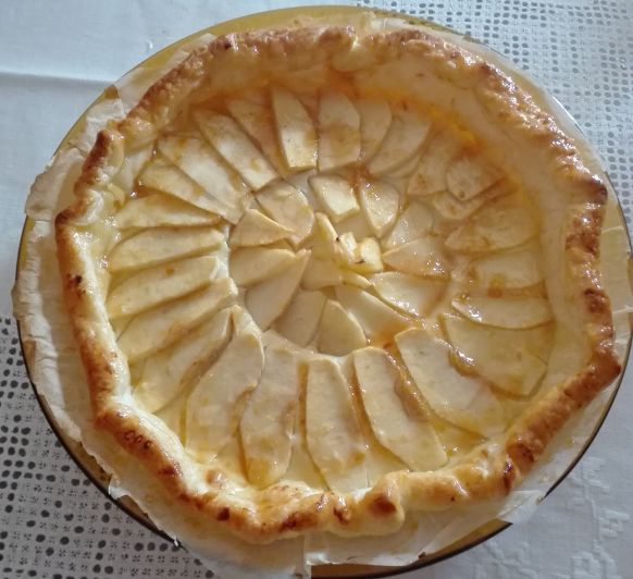 Tarta de manzana rapidisima