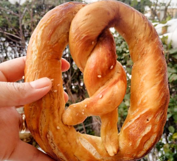 Bretzel o panecillos alemanes