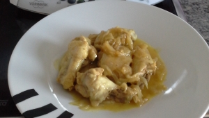 ALITAS DE POLLO CON CEBOLLETA AL CURRY EN Thermomix®