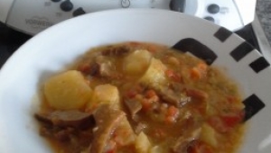 PATATAS CON NÍSCALOS EN Thermomix®